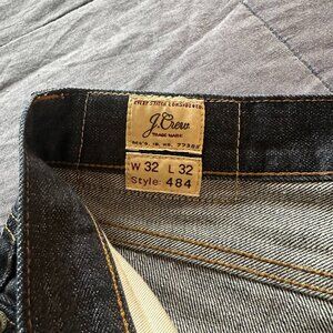 Jcrew 484 dark denim jeans